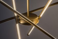 RABALUX 72339 Henli2 závěsné svítidlo LED 40W/2800lm 3000K zlatá, bílá
