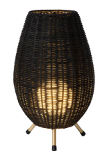 LUCIDE 03543/36/30 COLIN stolná lampička V360mm 1xG9 čierna, mosadzná