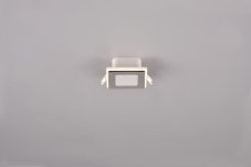 TRIO 653410106 NIMBUS zápustné svietidlo SMD LED 85x85mm 5W/450lm 3000K IP44 chrómová