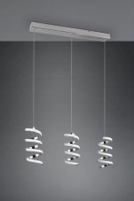 TRIO Reality R34183106 LAOLA závesné svietidlo SMD LED 3x8W/3x1250lm 4000K chrómová, switchdimmer