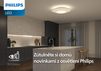 Zútulněte si domov novinkami ze světa osvětlení Philips