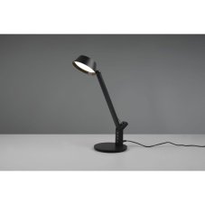 TRIO 523090132 AVA stolové svítidlo LED 5W/600lm 3000+4000+6300K matná černá, USB nabíjení, stmívatelné