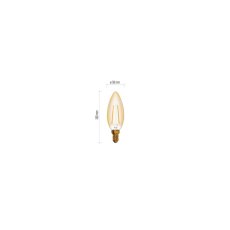 Emos LED žárovka E14 Z74300 Vintage Candle 2,1W 190lm 2200K teplá bílá