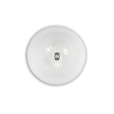Stropné svietidlo Ideal lux 008608 SHELL PL3 TRASPARENTE 3xE27 60W