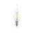Ideal Lux 153940 LED žárovka E14 Filament BA35 4W/450lm 4000K průhledná, plamínek
