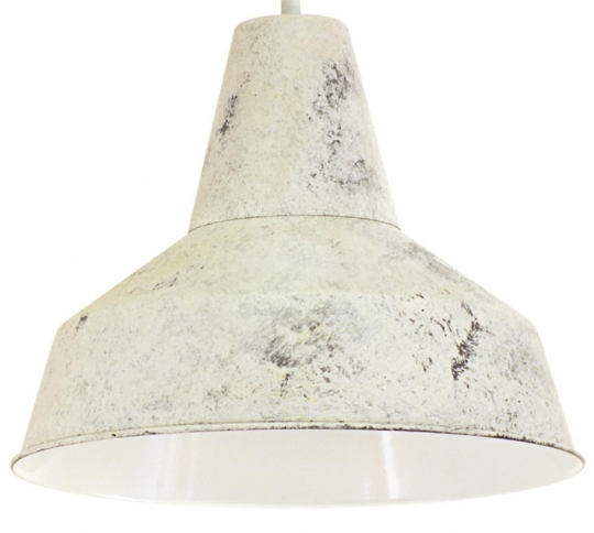 Eglo VINTAGE 49249 Závěsné svítidlo SOMERTON bílá leptaná 1X60W