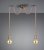 TRIO 310100204 Rope závěsné svítidlo E27 2x60W
