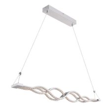GLOBO 67109-30 Pilla závěsné svítidlo LED 30W / 2345lm 3000-4000-6000K IP20 chrom s dálkovým ovládáním