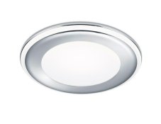 TRIO 652410106 Aura Zápustné svítidlo 148mm LED 1X10W / 1040lm 3000K Chromová