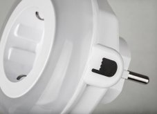 RABALUX 76011 Abel orientačné nočné svietidlo LED D80mm 0,54W/5lm 3000K biela