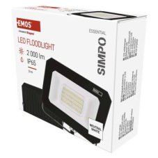 Emos ZS2223 exteriérový LED reflektor SIMPO 20W 2000lm 4000K IP65