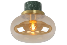 LUCIDE 03140/23/62 LORENA stropné svietidlo D230mm 1xE27 IP44 mramor, jantárová