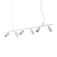 IdealLux 231433 DYNAMITE SP6 závesné svietidlo GU10 6x28W IP20 biela