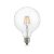 Ideal Lux 153988 LED žárovka E27 Filament G125 8W/920lm 4000K průhledná, globe