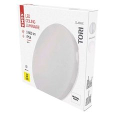 Emos ZM4325 LED TORI stropní přisazené klasické svítidlo kruh 400 × 53 mm 36W 3800lm 4000K bílá