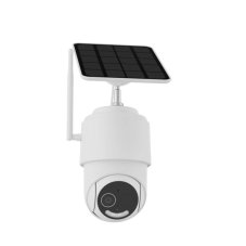 Immax 07759L NEO LITE vonkajšia solárna bezpečnostná kamera, PIR senzor, biela, IP65