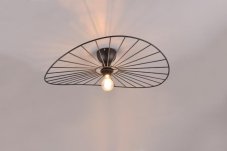 TRIO Reality R61451032 CHAPEAU stropné svietidlo D600mm 1xE27 čierna matná