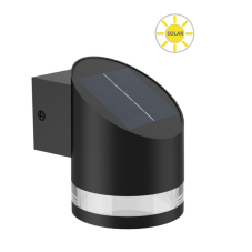 Philips 8720169265585 Outdoor solar Fyve solárne nástenné svietidlo LED 1,5W/200lm 2700K IP44 čierna