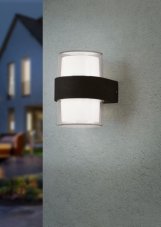 TRIO R22052142 MOLINA vonkajšie nástenné svietidlo LED 2x4,6W/550lm 3000K IP54 antracit