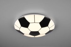 TRIO R62941101 KLOPPI stropné svietidlo LED D360mm 12W/1000lm 3000K, biela, čierna