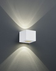 TRIO Reality R28222631 Cordoba exteriérové ​​nástěnné svítidlo LED 2x2W/200lm 3000K IP44 matná bílá