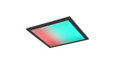 TRIO Reality R67663032 BETA stropné svietidlo SMD LED 290x290mm 13W/1400lm 2700-6500K čierna matná, Dynamic Light, stmievateľné, diaľkový ovládač