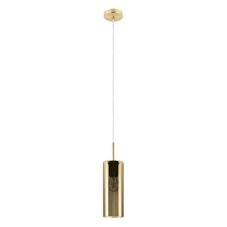 Eglo 98696 SELVINO Závesné svietidlo D100mm E27 1X15W matný nikel, zlatá