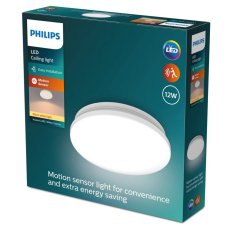 Philips 8720169295988 Acuna stropné svietidlo so senzorom D245mm LED 12W/1350lm 2700K biela