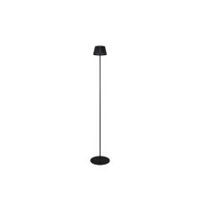 TRIO Reality R47706132 SUAREZ vonkajšia stojacia lampa SMD LED V1230mm 1,5W/200lm 3000K IP44 čierna matná, nabíjateľná batéria, USB-C port, ON/OFF