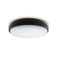 LED2 5130734 LUNA L, stropné okrúhle extériové svietidlo 240mm 25W/2000lm 3000K IP54 antracit