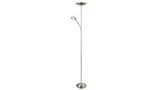 RABALUX 7006 Vlasta stojanové svietidlo LED 18W LED 5W 1400lm + 400lm 3000K saténová chrómová