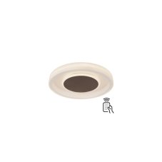 GLOBO 48398-40 GOFFI stmievateľné stropné LED svietidlo 495 mm 40W/2400lm 3000-6000K IP20 biela s diaľkovým ovládaním