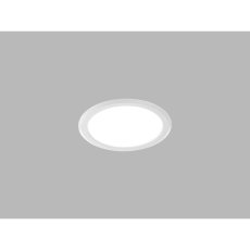 LED2 2190231 EASY-R, S okrúhle zápustné bodové svietidlo 116mm 6W/540lm 3000K biela