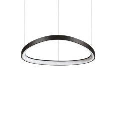 Ideal Lux 247267 GEMINI závesné svietidlo LED 48W/4950lm 3000K čierna