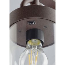 TRIO 404160124 Sambesi exteriérové stojanové svietidlo E27 1x28W IP44 so súmrakovým snímačom