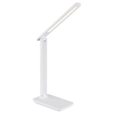 GLOBO 58439W BRIGHTON stolové svietidlo LED V500mm 5W/570lm 2700+6500+4000K biela, adaptér, USB kábel