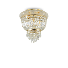 Stropné svietidlo Ideal lux 200996 DUBAI PL3 OTTONE 3xE14 40W mosadz