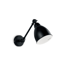 Nástenné svietidlo Ideal lux 027852 NEWTON AP1 NERO 1xE27 60W