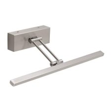Redo 01-452 LINEAR AP LED interiérové nástenné svietidlo 8W 3000K saténový nikel 369lm