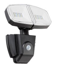 RABALUX 77012 Zlarin solárne nástenné svietidlo LED 12W/700lm 4000K IP44 čierna, biela, súmrakový a pohybový senzor