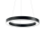 Závesné svietidlo Ideal lux 222110 ORACLE SP1 D70 NERO 1xLED 42W/2850lm 3000K čierna