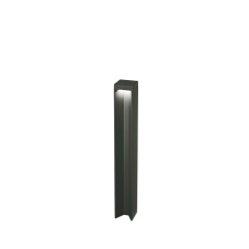 Ideal Lux 306872 KURT vonkajšie stojanové svietidlo/záhradný stĺpik LED V650mm 12W 950/240lm 3000K čierna