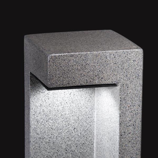 Exteriérové ​​stojanové svítidlo Ideal lux 157856 TITANO PT1 SMALL 1xLED 7W / 450lm 4000K černá IP55
