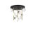 Ideal Lux 328423 PERLAGE stropné svietidlo 9xG9 D550mm saténová mosadz, biela