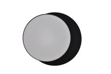LUTEC 5205801012 GOLETA exteriérové stropné svietidlo LED D300mm 24,3W/1700lm 3000+4000K IP44 čierna