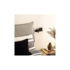 Ideal Lux 291796 KOMODO-1 nástěnné svítidlo s vypínačem LED 4,5W 250/210lm 3000K černá