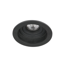 AZZARDO AZ3532 TECHNOLine IBIZA BLACK/BLACK zápustné svietidlo 1xGU10 50W IP20 čierna/čierna