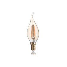 Ideal Lux 151663 LED žiarovka E14 Vintage BA35 4W/300lm 2200K jantárová, plamienok