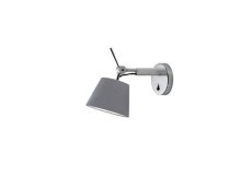 AZzardo AZ2479 DECOline Zita Alu wall XS nástěnné svítidlo 1xE27 60W IP20 šedá