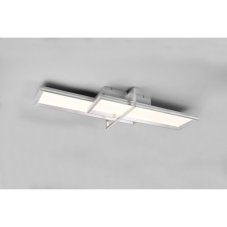 TRIO 672110505 CHARLESTON stropné svietidlo LED 1x22W/2600lm+1x12W/1600lm 3000K brúsený hliník